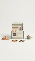 Montessori play kitchen solid wood