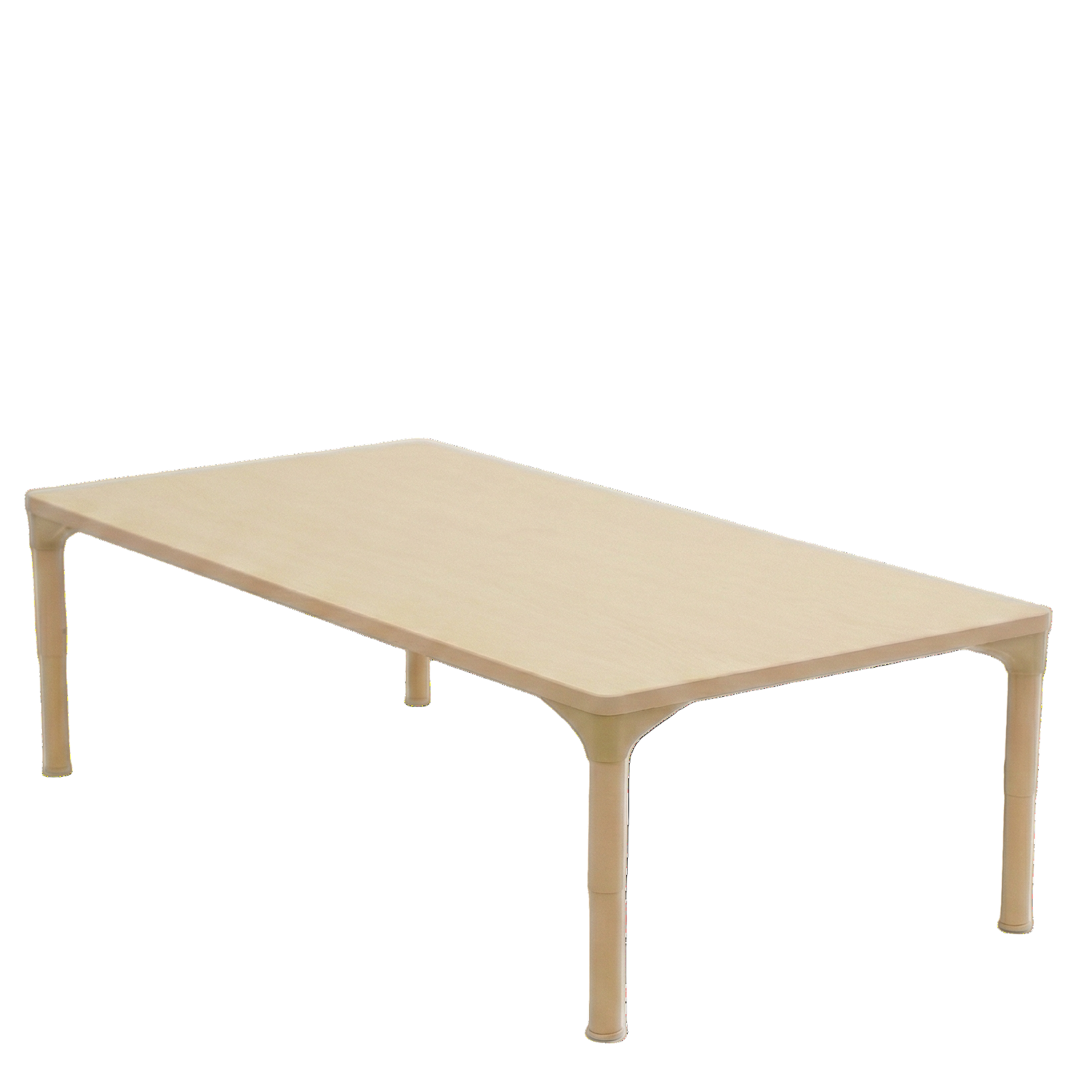 Rectangular Adjustable Kids Classroom Table – 60"×30", 17" to 25" Height