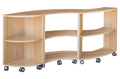 Tas Oak Curved Flexispace Set: 30.7 in