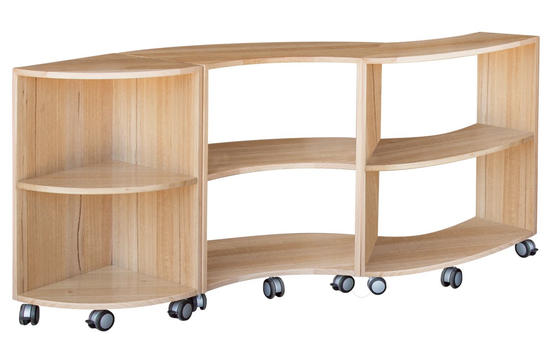 Tas Oak Curved Flexispace Set: 30.7 in