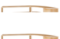 Tas Oak Flexispace set of 3 (A) 30.7 in