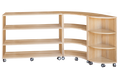 Tas Oak Flexispace set of 3 (A): 38.6 in