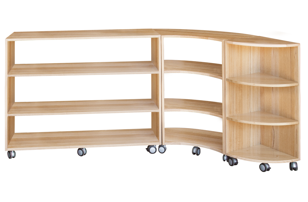 Tas Oak Flexispace set of 3 (A): 38.6 in