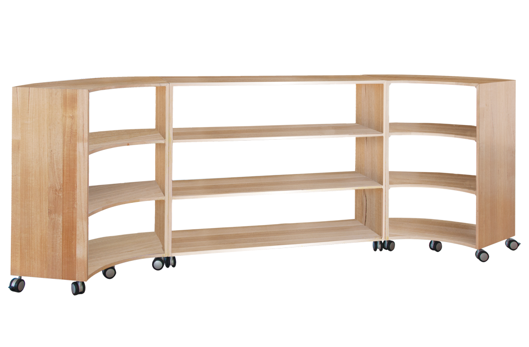 Tas Oak Flexispace Set of 3 (B): 30.7 in