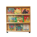 Tas Oak Sloping Bookshelf