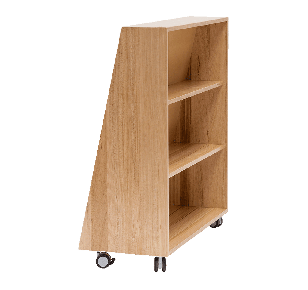 Tas Oak Sloping Bookshelf