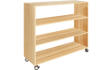 Rose Gum Flexispace Shelf Open Back Tall