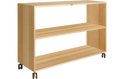 Tas Oak Flexispace Open Back 2 Shelf