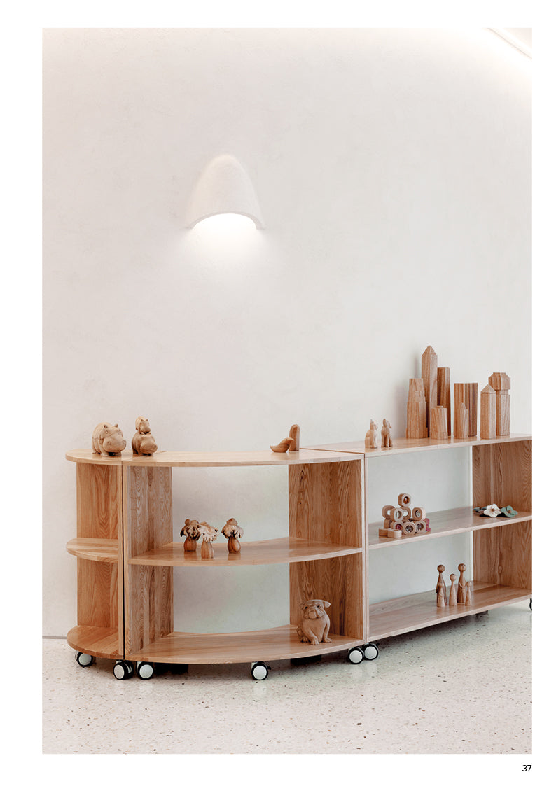 Rose Gum Flexispace Quarter Circle