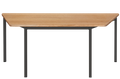 Tas Oak Hardwood Trapezoidal Table