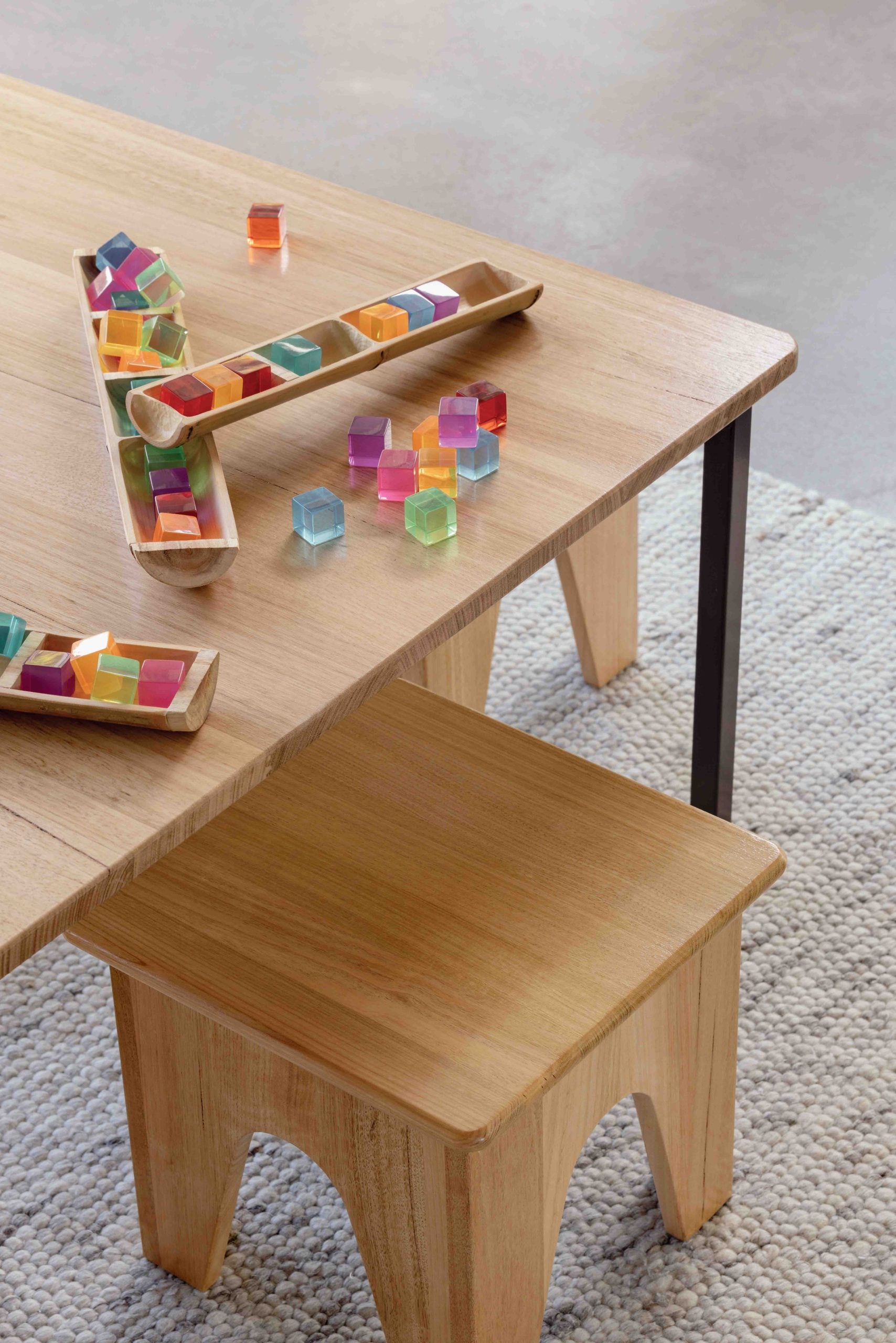 Tas Oak Hardwood Rectangle Table 900x23.6 in