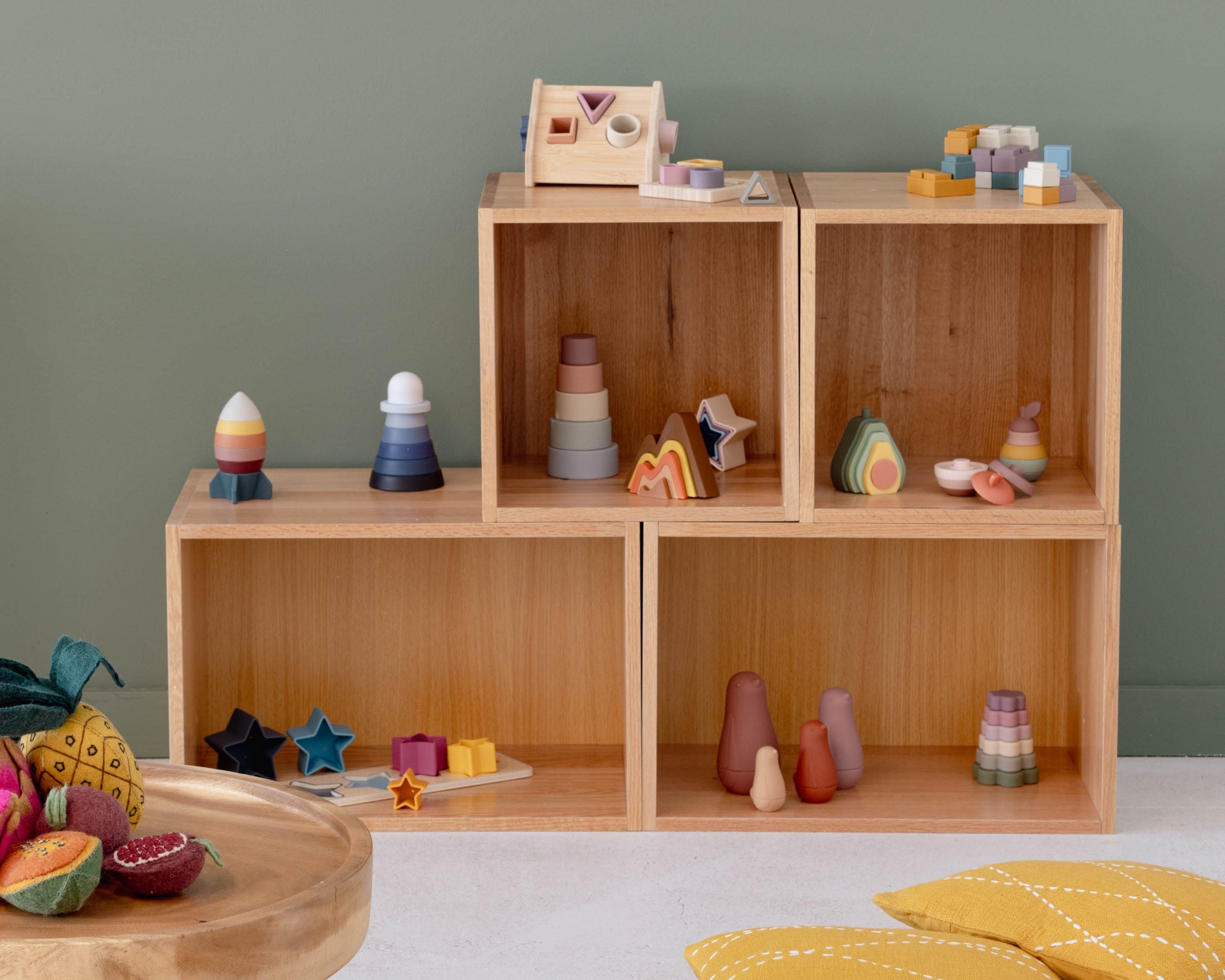 Tas Oak Flexispace Storage Set