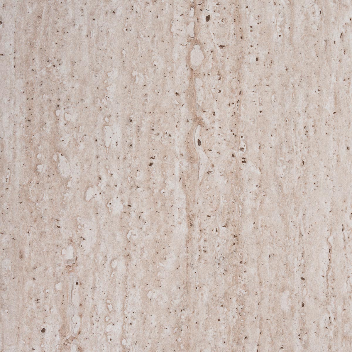 Travertine Kinder Kitchen & Oak Fluted Fridge