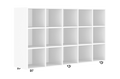 Melamine Locker 15 Unit