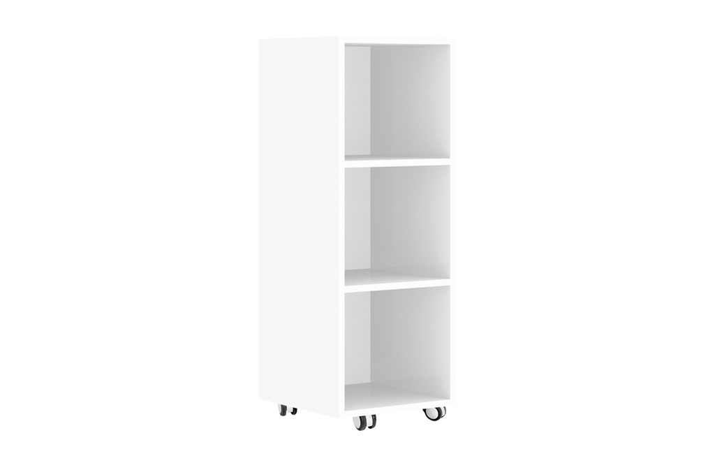 Melamine Locker 3 Unit White