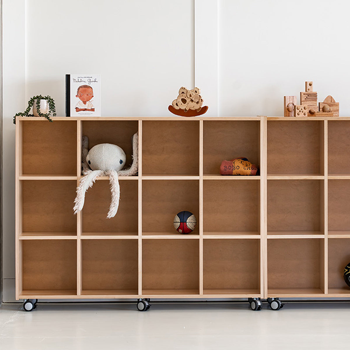 Melamine Locker 3 Unit White