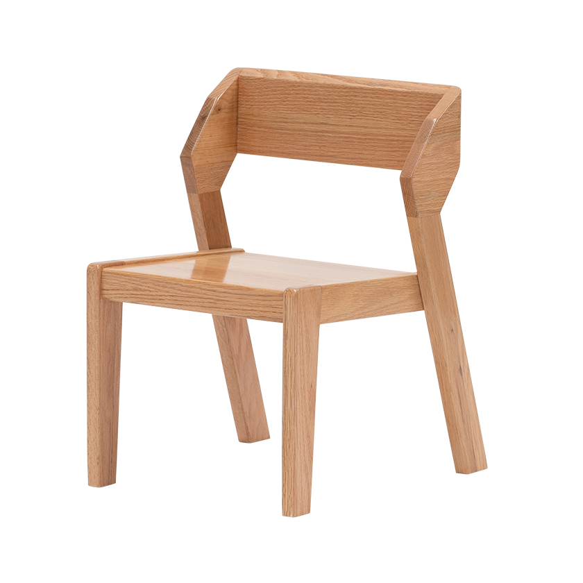 Oak Stacking Chair