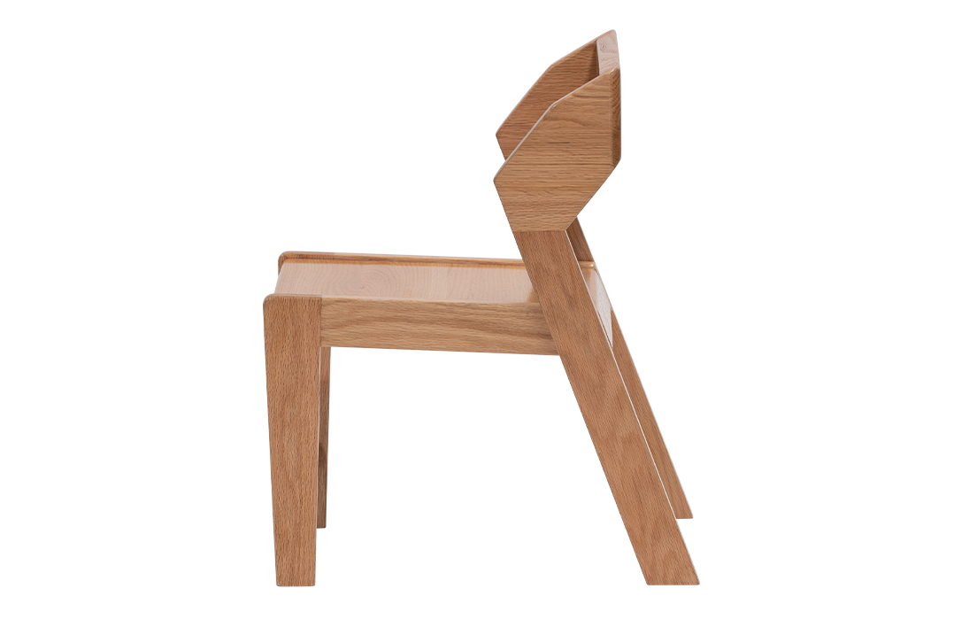 Oak Stacking Chair