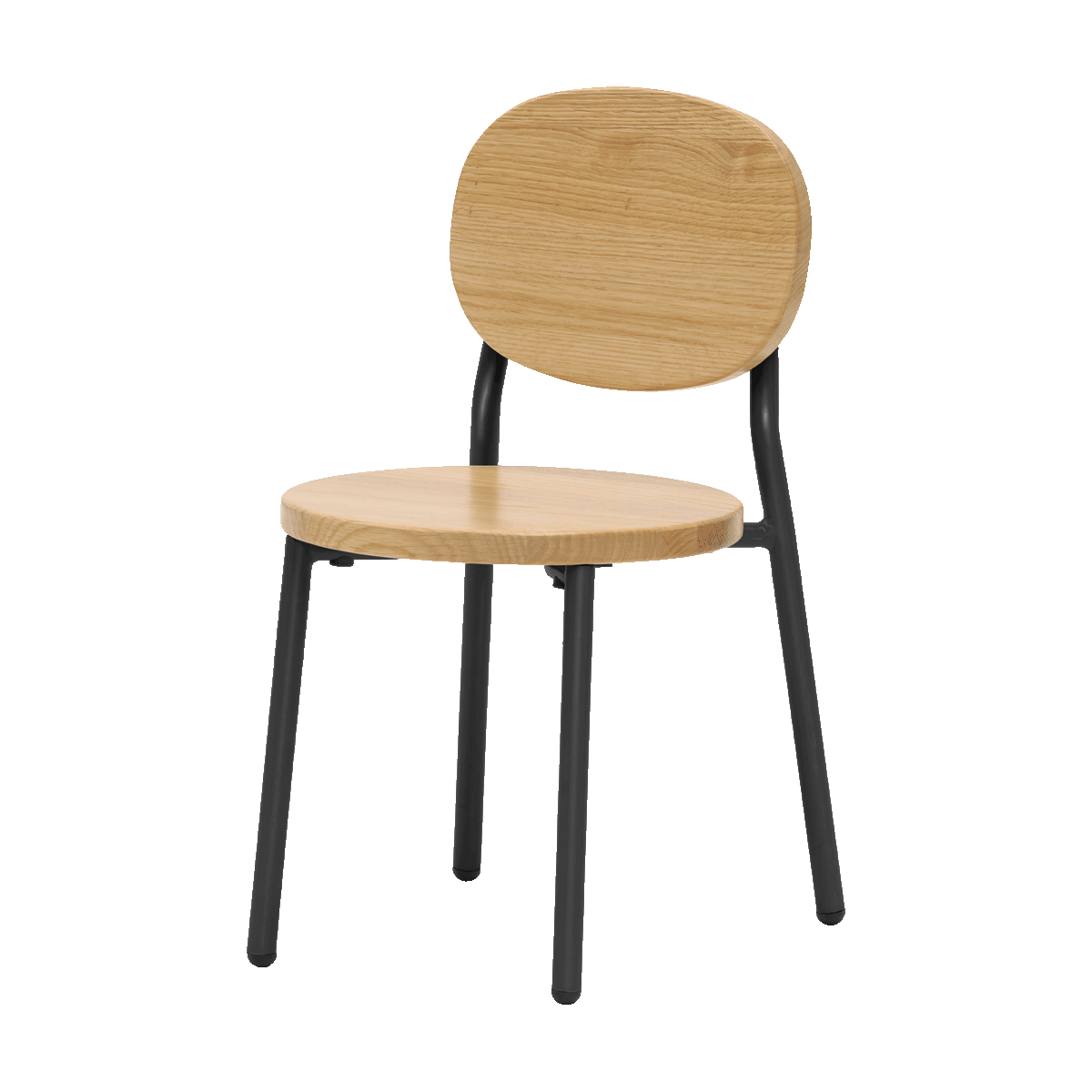 Oak Alfie Stacking Chair