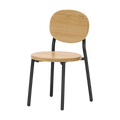 Oak Ottie Stackable Chair