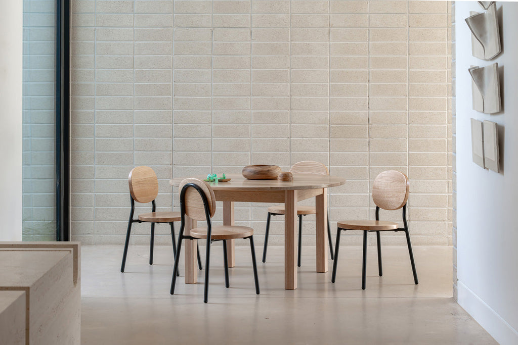 Oak Alfie Stacking Chair