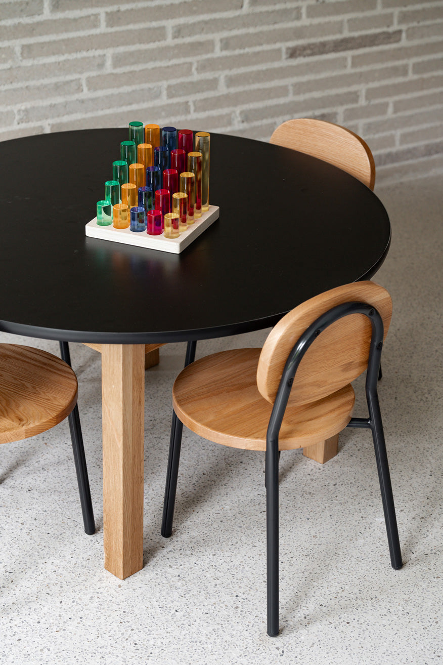 Oak Alfie Stacking Chair