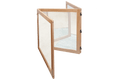 Oak Large 3 Way Mirror