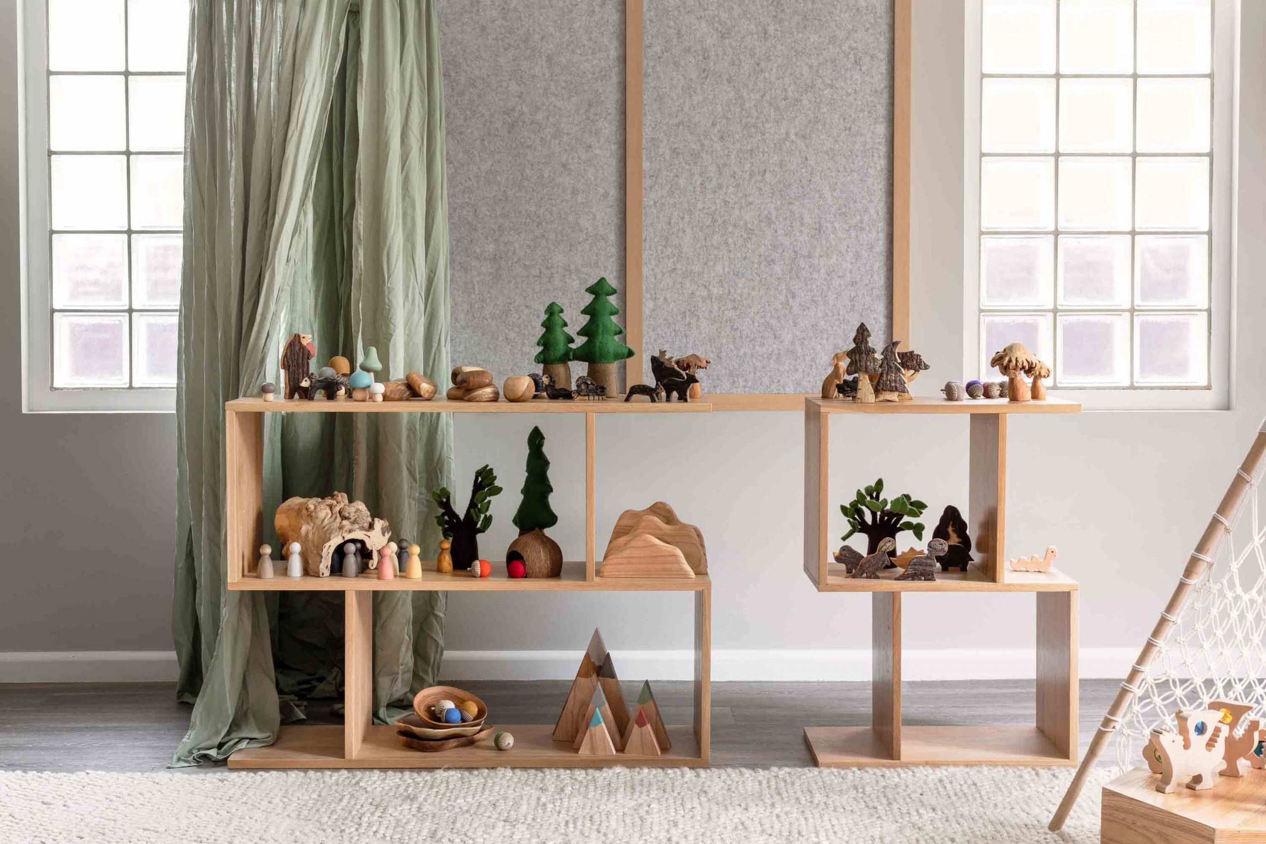 Oak Hylla Display System Small