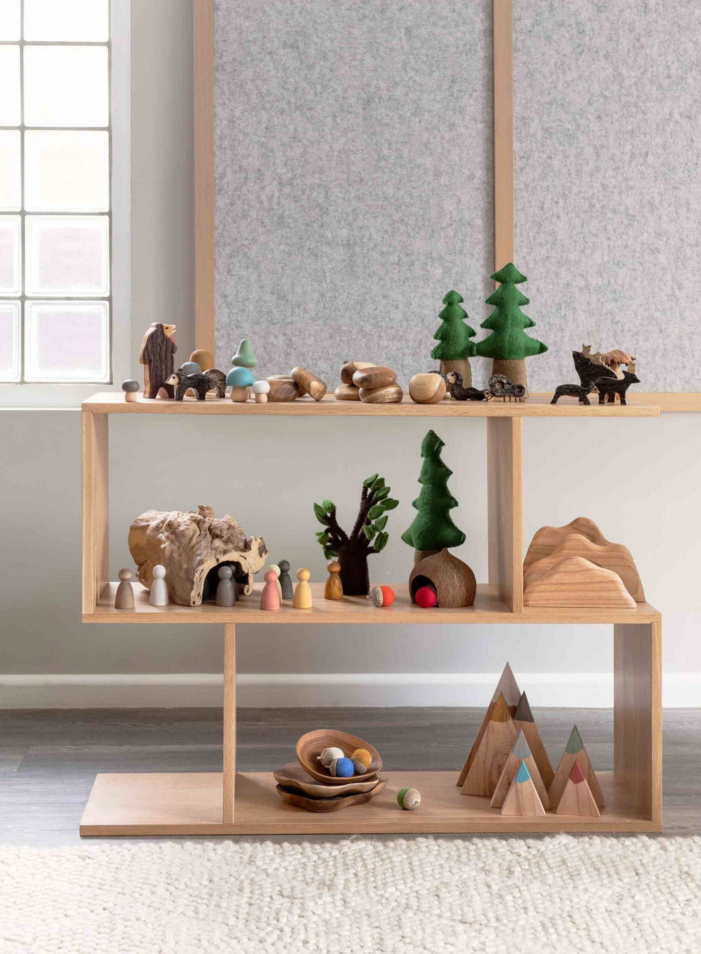Oak Hylla Display System Large