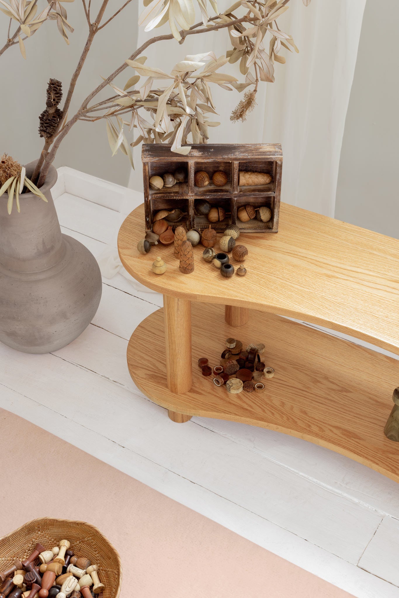 Oak Leni 2 Shelves