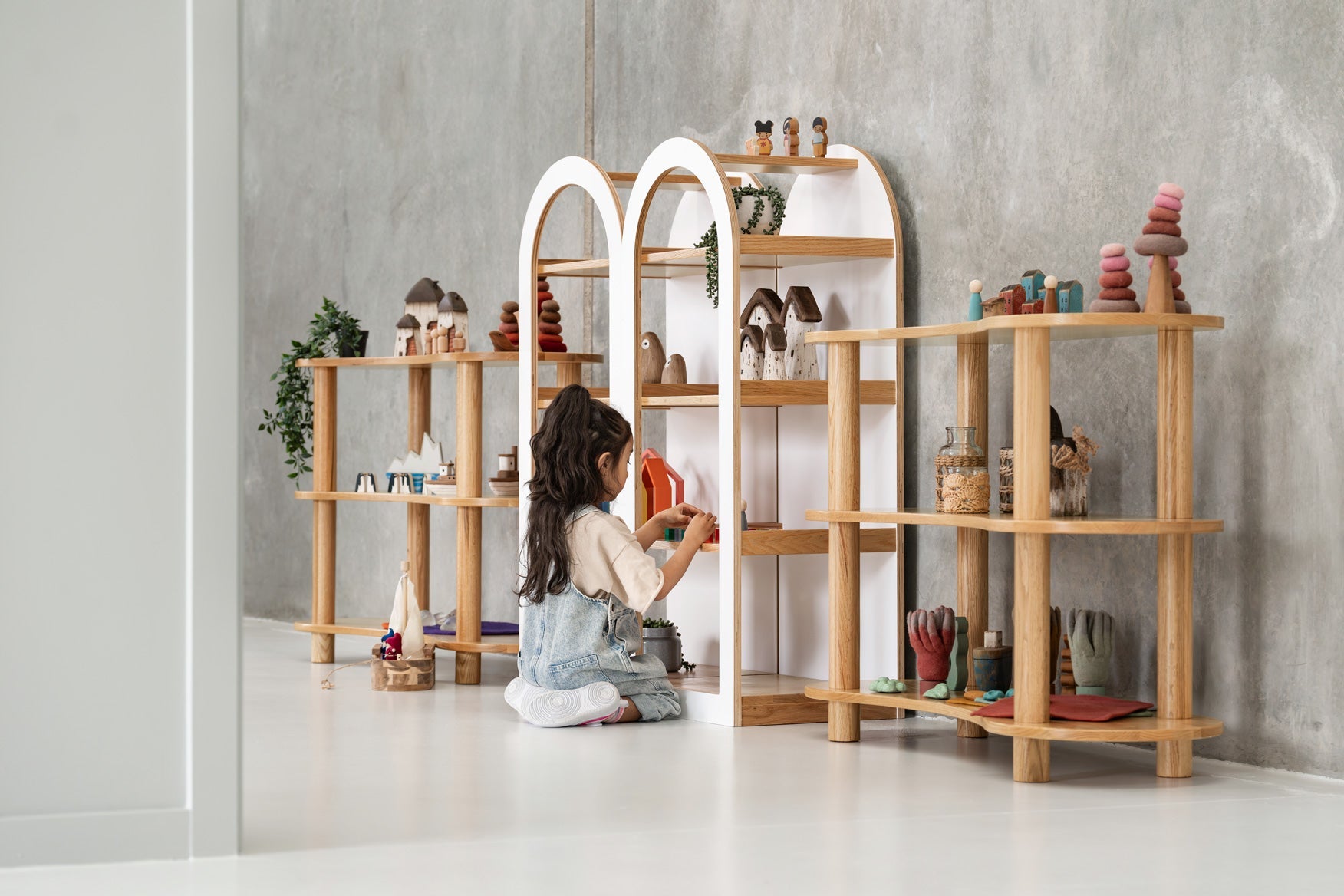 Oak Leni 3 Shelves