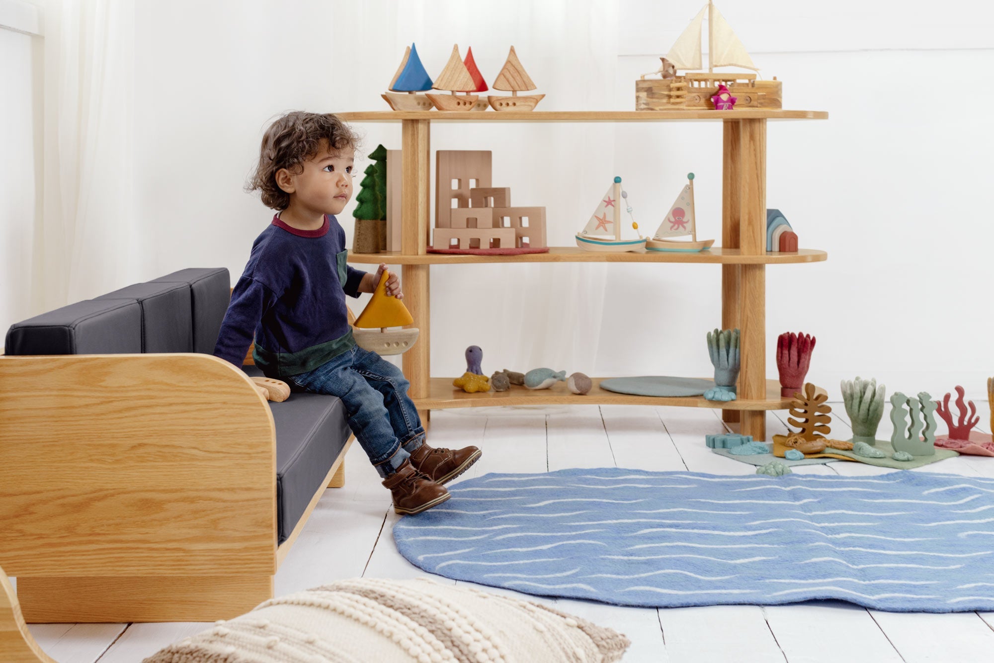 Oak Leni 3 Shelves