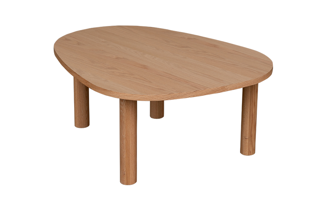 Oak Leni Organic Shape Table