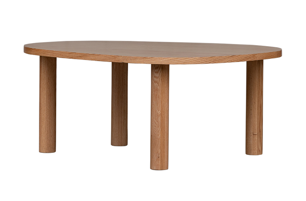 Oak Leni Organic Shape Table