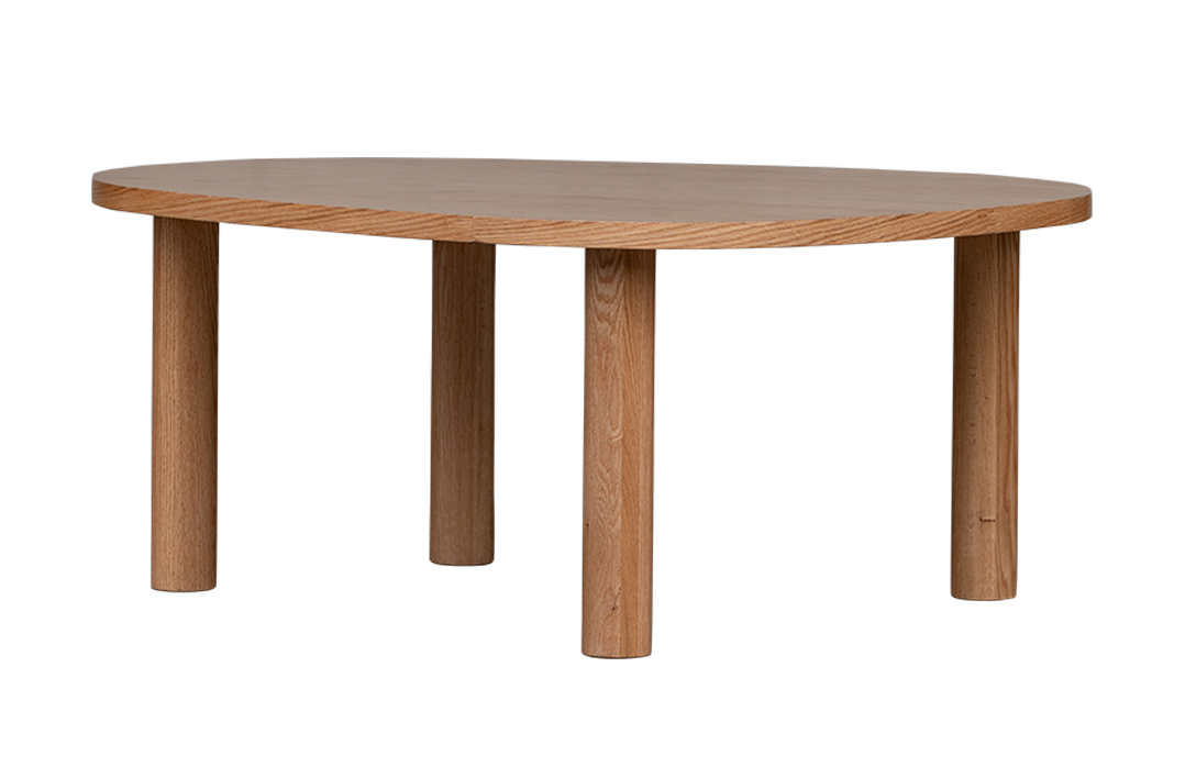 Oak Leni Organic Shape Table