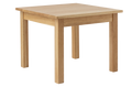 Oak Hardwood Square Table