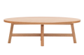 Oak Oval Coffee Table