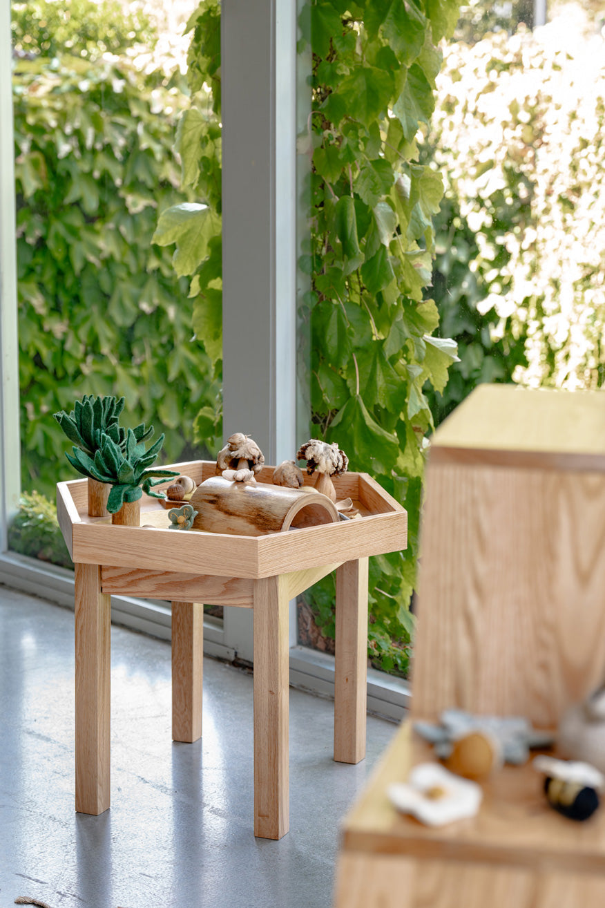 Oak Hexagon Active Play Table