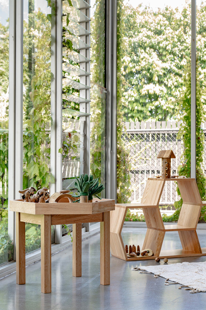 Oak Hexagon Active Play Table