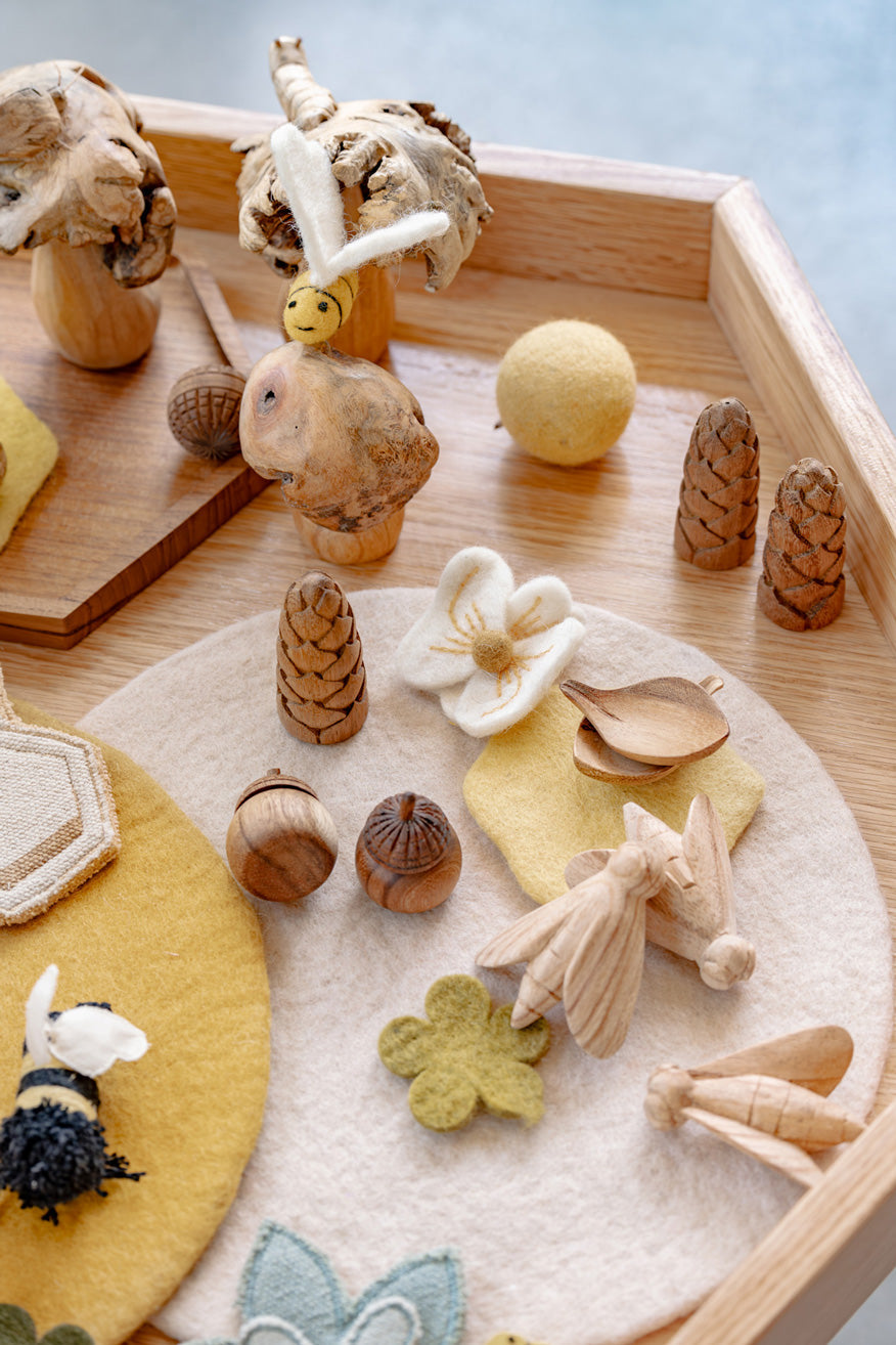 Oak Hexagon Active Play Table