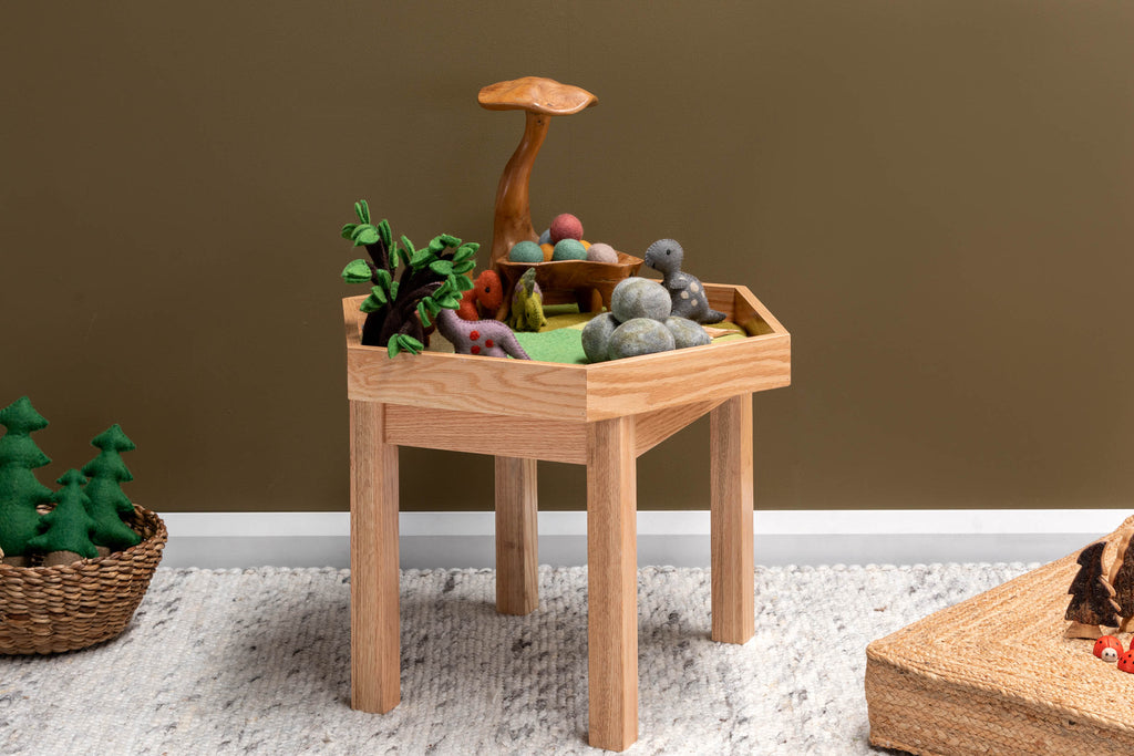 Oak Hexagon Active Play Table
