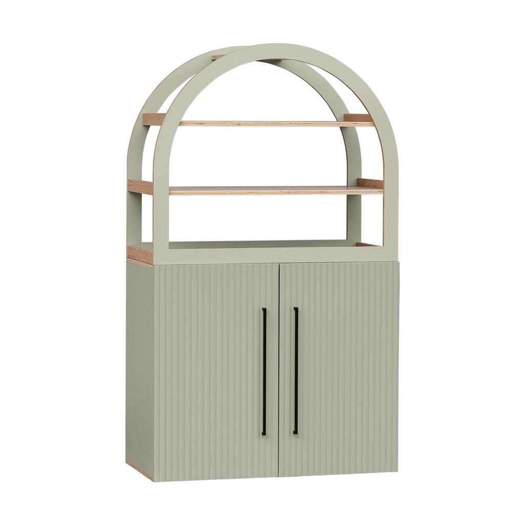 Arched Cabinet – Sage