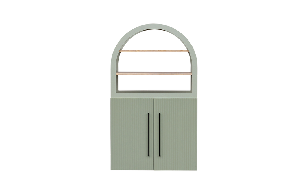 Arched Cabinet – Sage