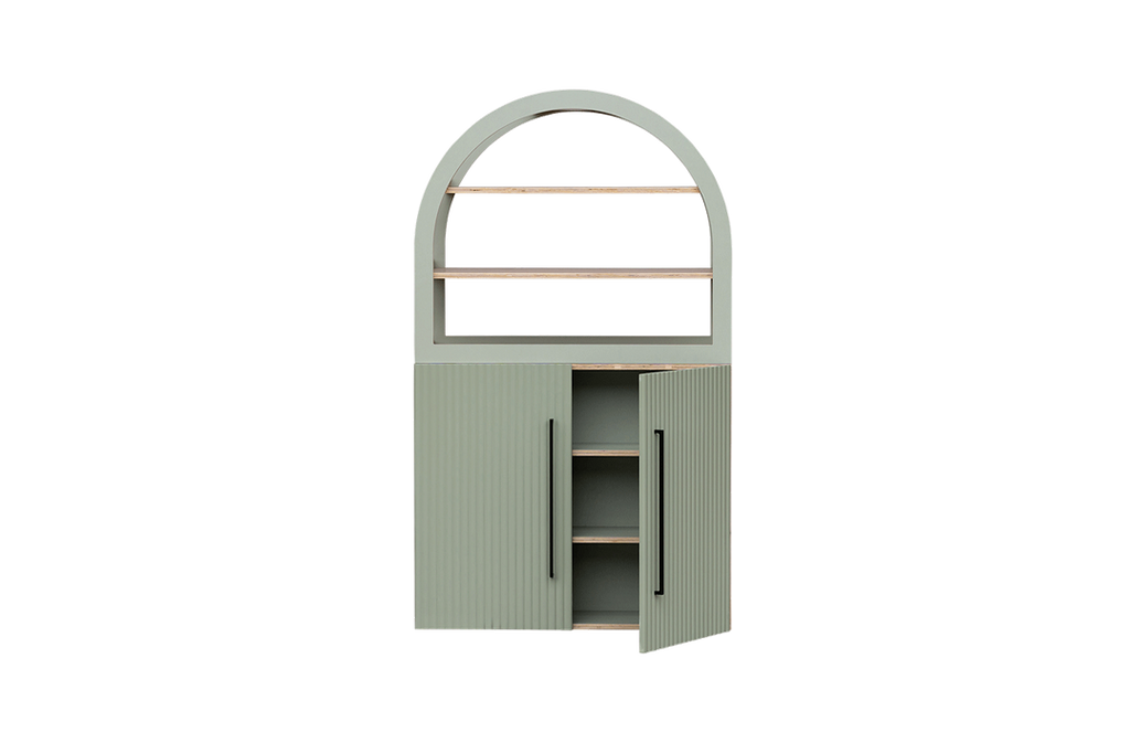 Arched Cabinet – Sage