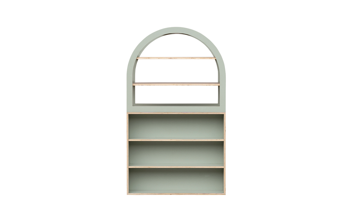 Arched Cabinet – Sage