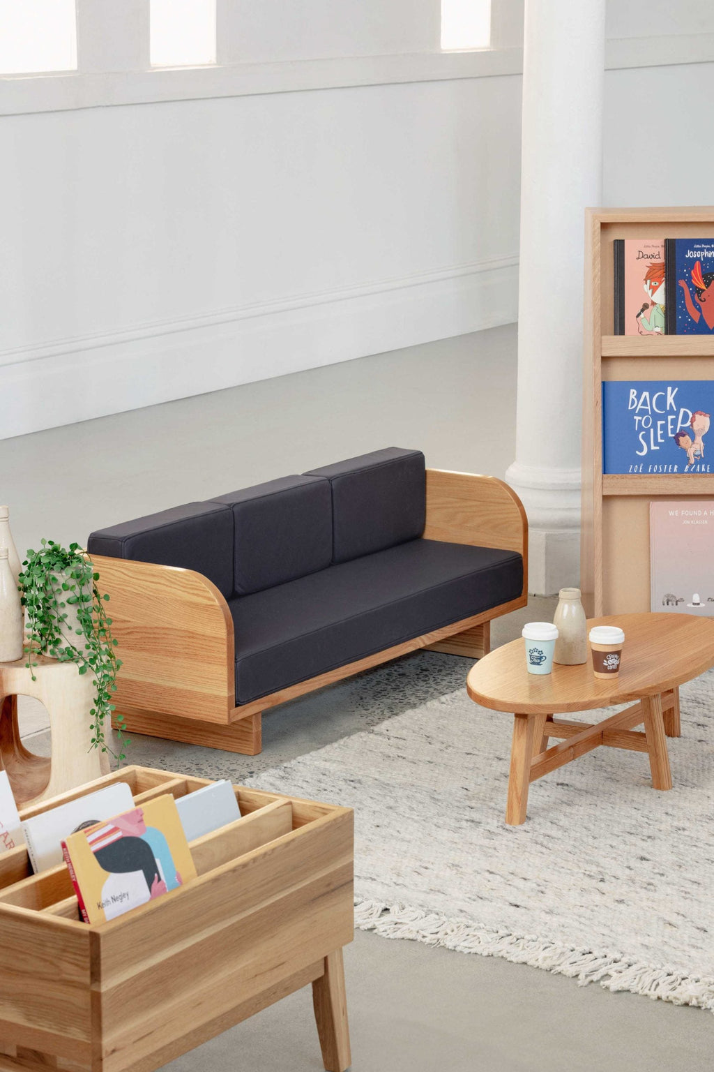 Oak Book Stand