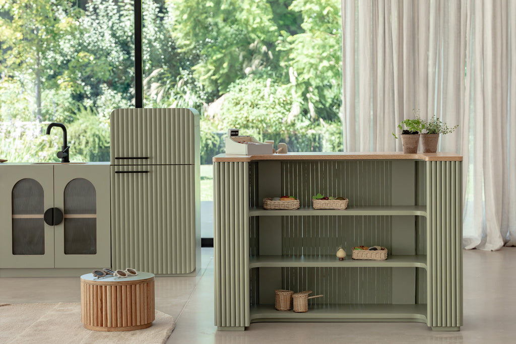 Fluted Market Stand Sage