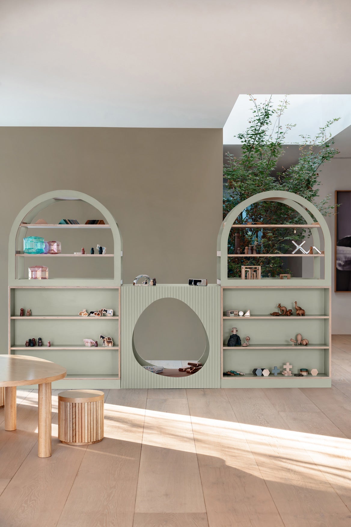 Fluted Nook – Sage