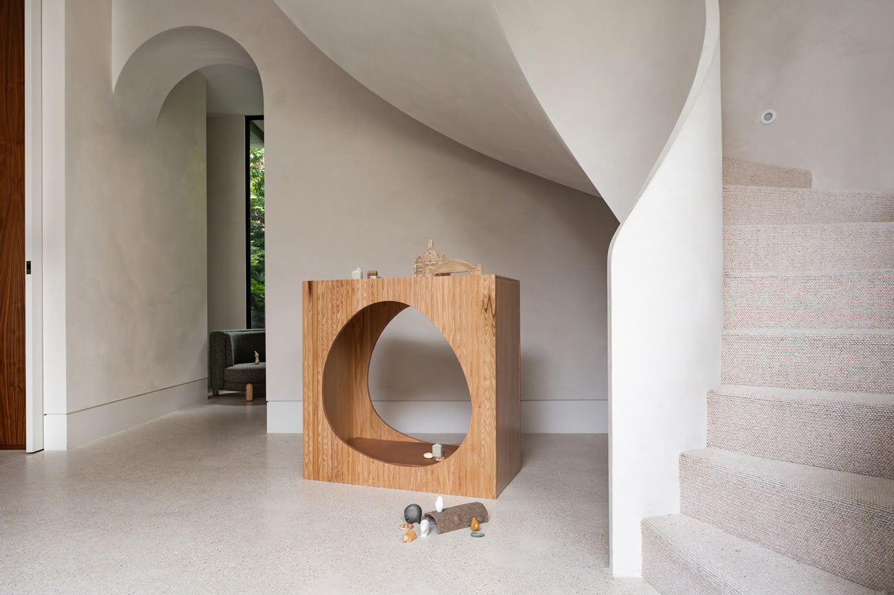 Oak Fluted Nook