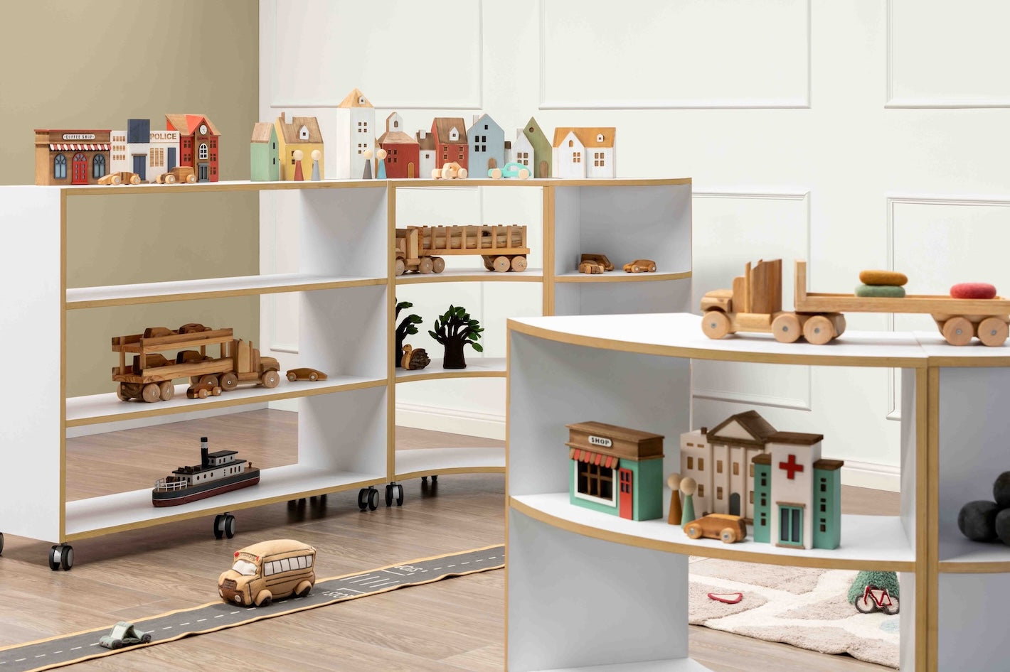 Flexispace Shelf Open Back White